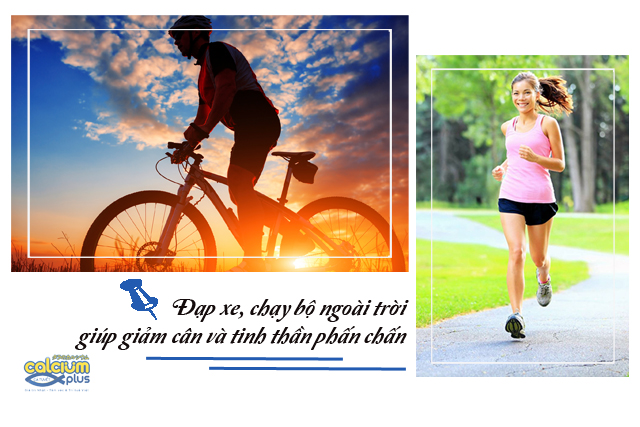 đạp xe chạy bộ cũng là biện pháp giảm cân hiệu quả