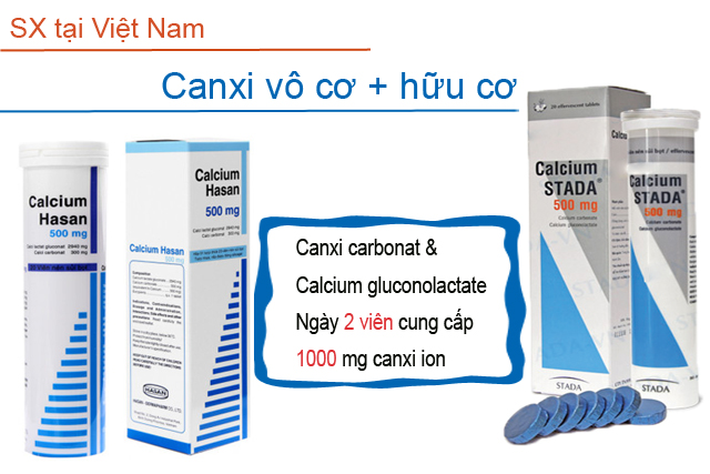 Canxi Hasan calcium Hasan canxi standa calcium Standa